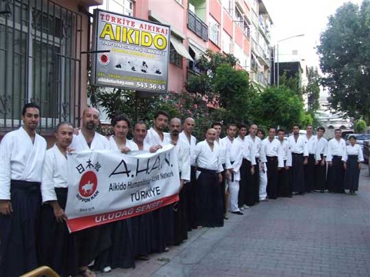 With Turkey Aikikai Istanbul hombu dojo