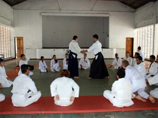 “Techniques of AIkido is not typically strong. But the real strength of Aikido is something else."